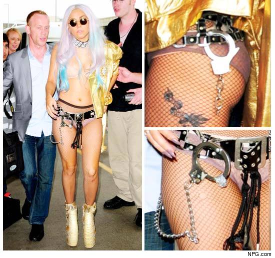 Lady Gaga Handcuffs.